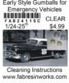 1/24th-1/25th Early Gumball Police Lights CLEAR