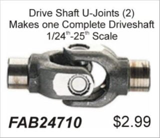 1/24th Drive Shaft U-joints 24710