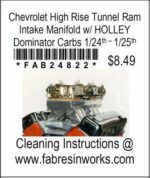 24822 Chevrolet High Rise Tunnel Ram